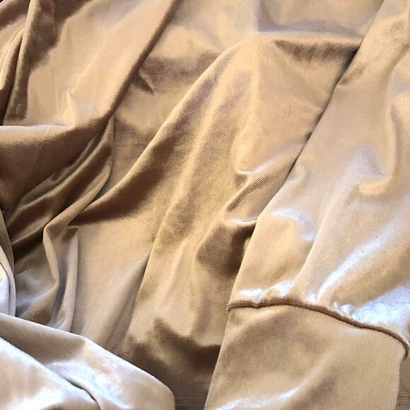NWT Jenni Intimates Cocoa Velour Shiny Glam Matching Sweatsuit XL - Picture 12 of 15